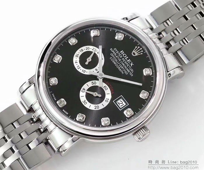 ROLEX勞力士 最新款 進口全自動機械 頂級版316L精鋼表殼 錶帶 30米防水 男裝鋼帶腕表  wssb4201